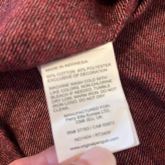 Original Penguin long sleeve button down‎ shirt - Picture 7 of 8